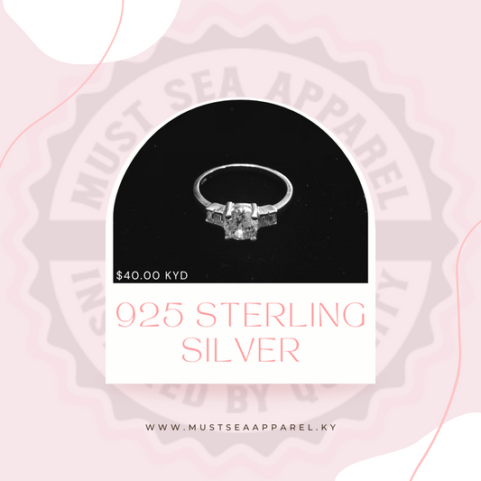 925 STERLING SILVER RING SIZE 8